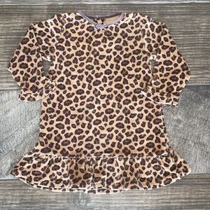 Baby Gap Leopard Print Ruffled Dress